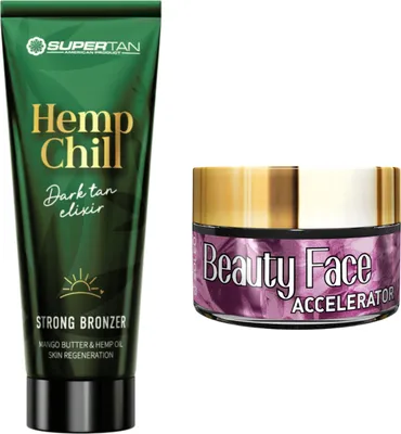 Produktbild von Supertan Hemp Chill + Beauty Gesichtsglas