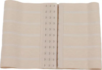 Immagine prodotto di fascia per pancia post parto in 2 pezzi, 3 file di ganci, elasticizzata, traspirante, fascia di recupero per donna, M 52 cm
