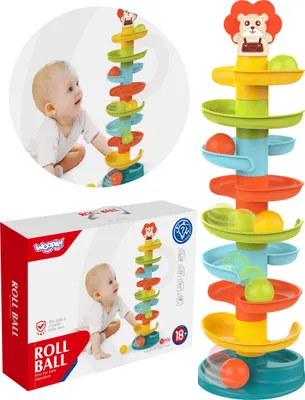 Immagine prodotto di WOOPIE Culodrome Set di palline a spirale + 6 míčků