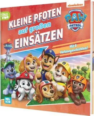 Produktbild von PAW Patrol Geschichtenbuch: Kleine Pfoten auf großen Einsätzen