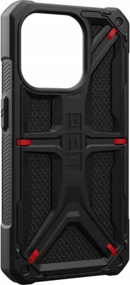 Produktbild von Urban Armor Gear Monarch Polyamid, Cover, Apple, iPhone 15 Pro, 15,5 cm (6.1"), Schwarz