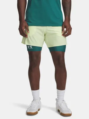 Zdjęcie produktu dla Spodenki Under Armour Ua Vanish Elite 6In – kolor wyblakłej zieleni, rozmiar: L