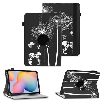 Produktbild von Tablet Hülle für Samsung Galaxy Tab S6 Lite Schutzhülle Tasche Cover DrehbarFarben:Motiv 12