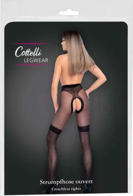 Produktbild von Cottelli LEGWEAR Strumpfhose-25303251621 Strumpfhose Schwarz 3