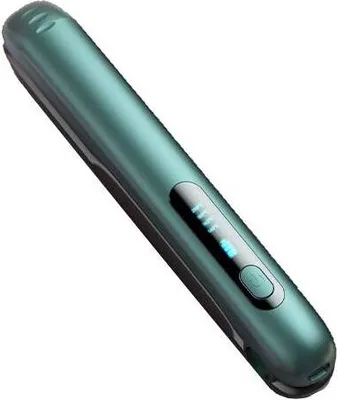 Obrázek produktu pro Bezdrátová kulma s USB nabíjením - Pro maximální všestrannost a snadný styling vlasů, zelená barva