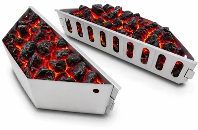 Productafbeelding van Houtskoolbak voor 47, 57, 67 cm kogelgrills, 2 stuks