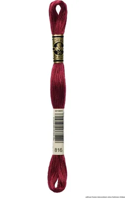 Produktbild von DMC Stickgarn Mouline Special 117MC -816, 6-fädig, 8m