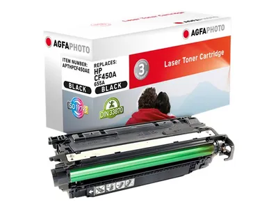 Productafbeelding van AgfaPhoto APTHPCF450AE, 12500 stuks, zwart, 1 stuk