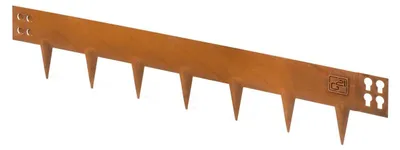 Obrázek produktu pro Zahradní obrubník G21 107,5 x 10 cm, Corten