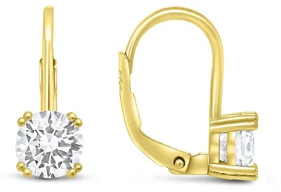 Immagine prodotto di Orecchini placcati oro con zirconi EA1013Y