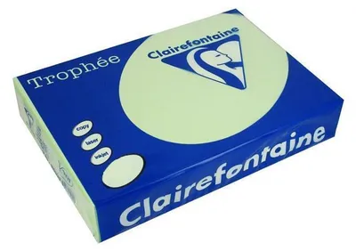 Produktbild von Clairefontaine Trophee 1114C Papier Grün 160g/m² DIN-A3 - 250 Blatt