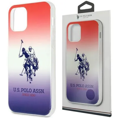 Zdjęcie produktu dla Etui US Polo Gradient do iPhone 12 Pro Max