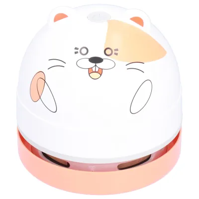 Imagen del producto de Aspiradora, aspiradora de escritorio, mini aspiradora, aspiradora de diseño divertido, aspiradora de mano, dispositivo de limpieza para escritorio