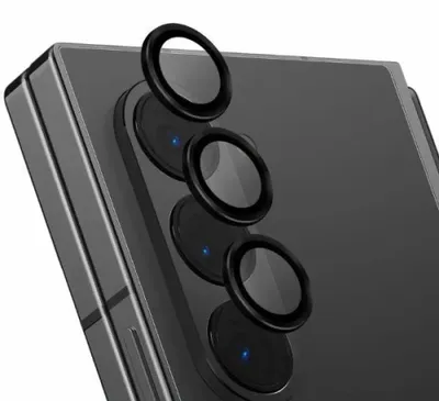 Obrázok produktu pre Hliníkové tvrdené sklo Uniq Optix Lens s aplikátorom pre Samsung Galaxy Z Fold 6 - čierne