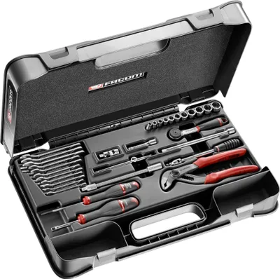 Produktbild von Facom Steckschluessel-Set 1/4 R.161B, 32-tlg