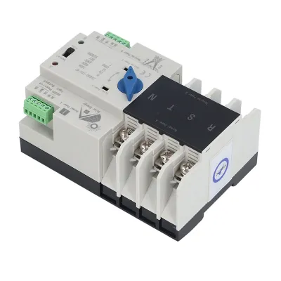Zdjęcie produktu dla Podwójny automatyczny przełącznik zasilania, podwójny przełącznik zasilania, przełącznik zasilania, podwójny przełącznik zasilania, automatyczny przełącznik zasilania, 4P ATS