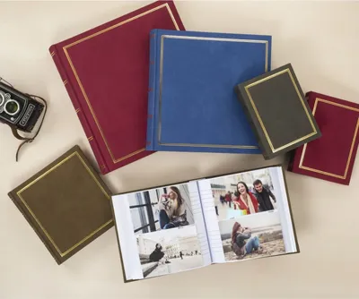 Productafbeelding van Hama Jumbo-album Londen, 30x30 cm, 80 witte pagina's, blauw. Artikelnummer: 7160