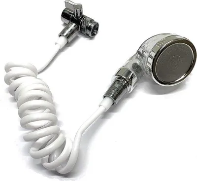 Immagine prodotto di Set di rubinetti per doccia e cucina con tubo flessibile estraibile