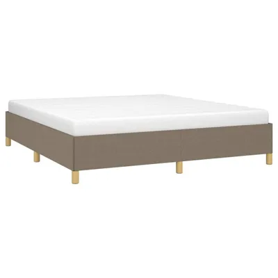 Produktbild von "Winterschlussverkauf "Boxspringbettgestell - CLORIS - Doppelbett - Robust und langlebig - Taupe 180x200 cm - Einfache Montage -  Stoff - DEMöbel3282969