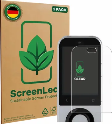 Produktbild von 2x ScreenLeaf Schutzfolie für Sofabaton X2 nachhaltiger Displayschutz Display Schutz Folie Klar Transparent