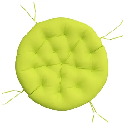 Immagine prodotto di Cuscino Rotondo Verde Chiaro Ø 100x11 cm in Tessuto Oxford