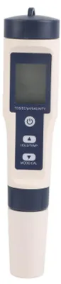 Produktbild von 5-in-1 tragbares digitales PH-/Salzgehalt-/Temp-/TDS-/EC-Messgerät, multifunktionaler Wasserqualitätstester-Detektor