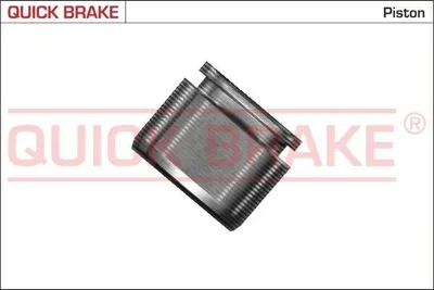 Produktbild von QUICK BRAKE Bremssattel-Kolben passend für MERCEDES-BENZ 190 (W201) Stahl