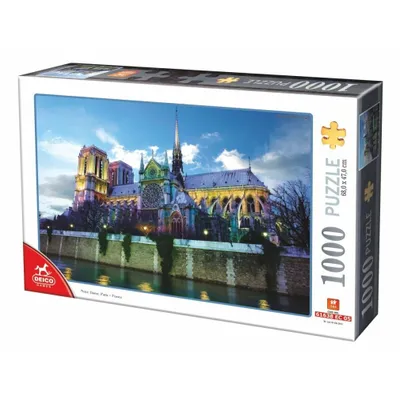 Image de DEICO Puzzle Notre Dame, Paris 1000 pièces