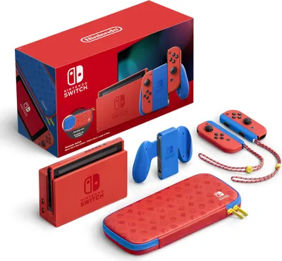 Produktbild von Nintendo Switch Mario Red & Blue Edition