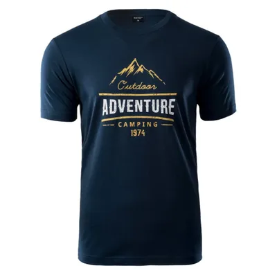 Produktbild von Hi-Tec - "Lore" T-Shirt für Herren, Baumwolle PP13524 (L) (Dunkles Marineblau)