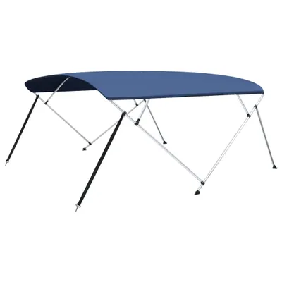 Obrázek produktu pro vidaXL 4-Bow Bimini Top Marineblau 243x(230-244)x137 cm