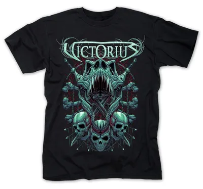 Produktbild von VICTORIUS - T-Rex Skull, T-Shirt