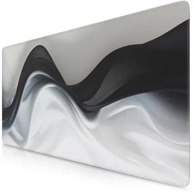 Productafbeelding van Titanwolf Gaming muismat XXL, 900 x 400 x 3 mm, bureauonderlegger, afwasbaar, antislip onderkant, snelheid en precisie, modern design