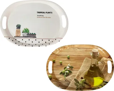 Zdjęcie produktu dla taca owal 27x38cm