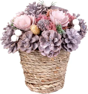 Produktbild von Ikebana WEIHNACHTEN, Blume im Topf, 19 x 19 cm