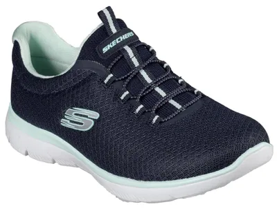 Obrázek produktu pro Sportovní polobotky Skechers s tvarovanou podrážkou v modré barvě, velikost 43