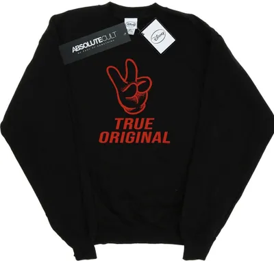 Produktbild von Disney - "True Original" Sweatshirt für Damen BI27240 (L) (Schwarz)