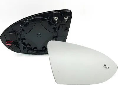 Produktbild von Spiegelglas Glas Ersatzspiegel rechts Toterwinkel Assistent passend für Golf 7