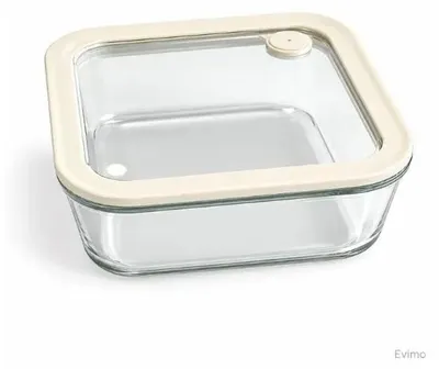 Produktbild von Bavary Frischhaltedose 1170 ml 14,9 x 14,9 cm mit luftdichtem Deckel Glas
