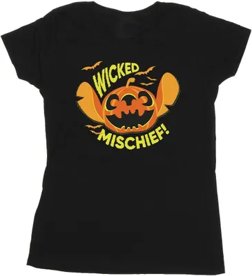Produktbild von Disney - "Wicked Mischief" T-Shirt für Damen BI25653 (M) (Schwarz)