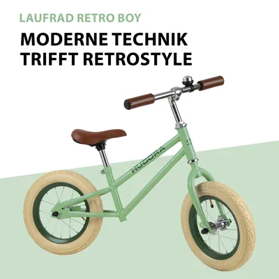 Produktbild von HUDORA Loopfiets Vintage Groen
