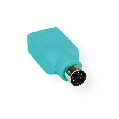 Produktbild von VALUE PS/2 - USB Maus-Adapter, grün