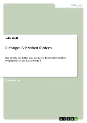 Produktbild von Richtiges Schreiben fördern