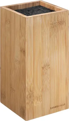 Zdjęcie produktu dla Zassenhaus 054163, Blok do noży z wkładem z włosia, Bambusowy, Drewno, 120 mm, 230 mm