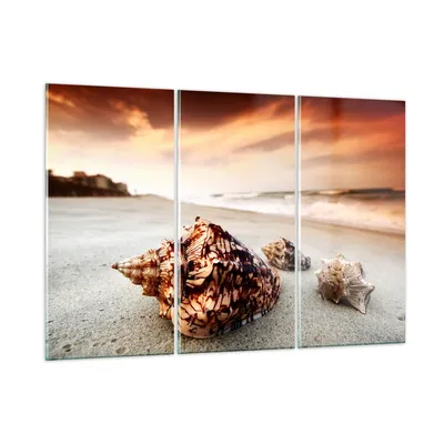 Produktbild von Bilder auf glas - Strand schön karibisch bunt - 165x110cm - Glasbilder - Wandbilder - Kunstdruck - zum Aufhängen bereit - Wanddekoration aus Glas - Glas Bilder - Wandbild auf Glas - GCE165x110-2123