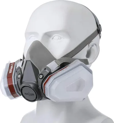 Produktbild von NASUM chemical Respirator Mask M201 Atemschutzmaske inkl Filter