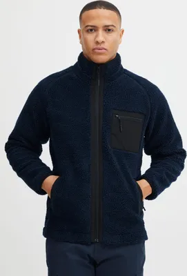 Produktbild von INDICODE IDTrodie - 55588MM Herren Sweatjacke Cardigan Jacke mit Teddy-Futter