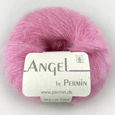 Zdjęcie produktu dla Angel by Permin – Luksusowa przędza z moheru i jedwabiu (70/30) (80 blassrosa)