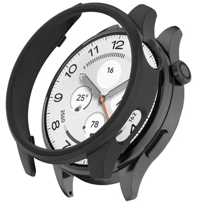 Produktbild von INF PC Halbhülle mit Hohlstrass für Xiaomi Watch5 5.02cm Alltagsschutz Schwarz