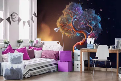 Obrázek produktu pro Vliesová fototapeta Fantasy Tree 375 x 250 cm